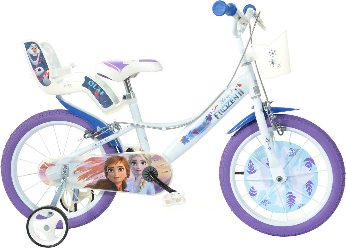 Bicicleta DISNEY Frozen Blanco (Edad Minima: 4 años - 14")