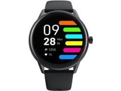 Smartwatch ENKERS Hombres Mujeres Frecuencia Cardiaca IP68 Impermeable Sueño Natación Reloj Track-Negro