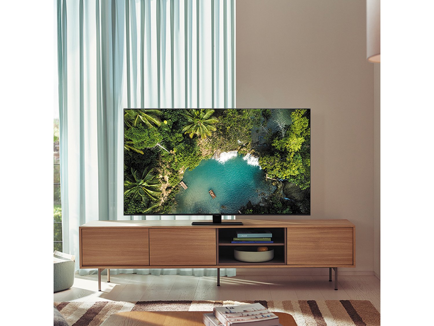 TV SAMSUNG QE55Q80BATXXC (QLED - 55'' 140 cm - 4K Ultra HD - Smart TV)