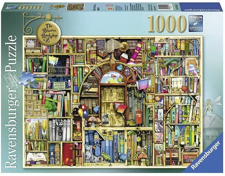 Puzzle RAVENSBURGUER Biblioteca Extraña (1000 Piezas)