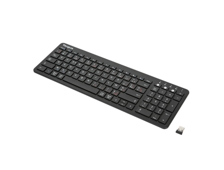 TARGUS AKB863FR teclado Bluetooth AZERTY Francés Negro