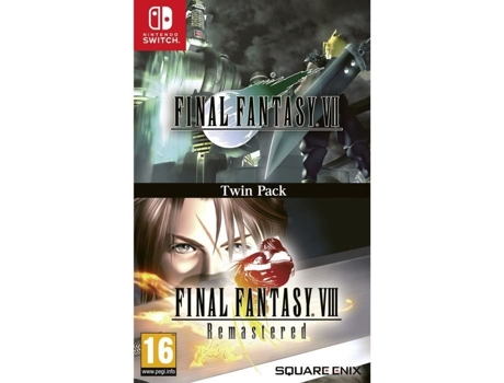 Juego de Switch remasterizado de Final Fantasy Vii y Final Fantasy Viii