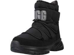 Zapatos de Mujer UGG Yose Puffer Mid Tecido Negro (37)