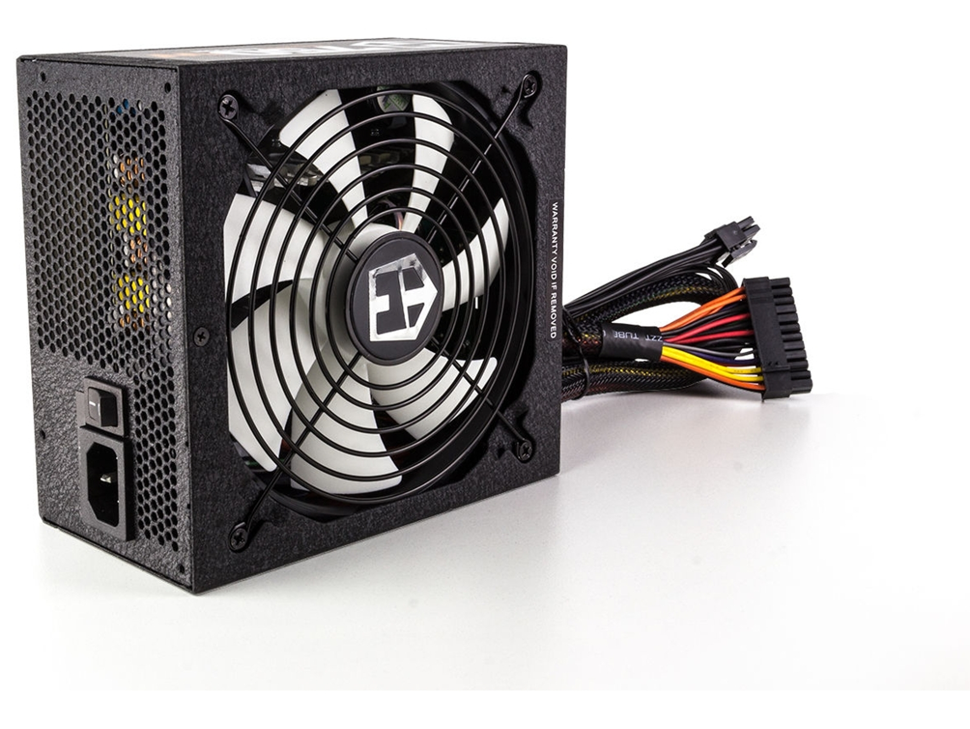 Nox Hummer 750w 80 plus bronze modular atx negro fuente de 750 nxhm750bz certificado cableado ultra silenciosa ventilador 140mm color 80+