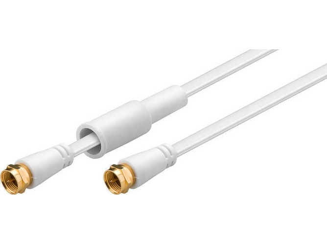 Cable de Antena GOOBAY (Coaxial - 7.5 m - Blanco)