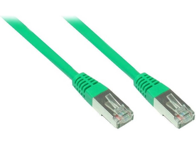 Cable de Red ALCASA (RJ45 - 30 cm - Verde)