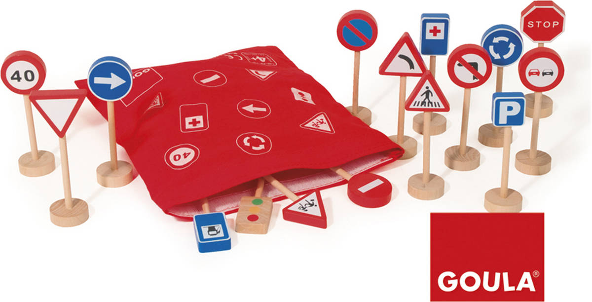 Juguete Educativo JUMBO Bag Of Traffic Signs