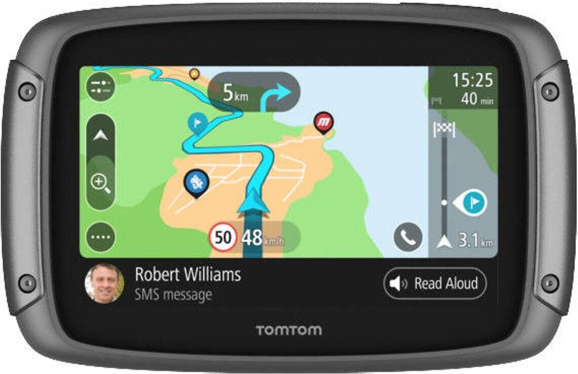 Navegador GPS TOMTOM RIDER 550 Premium Pack (Mundo - Bluetooth - 4.3'' - 6h de autonomía)