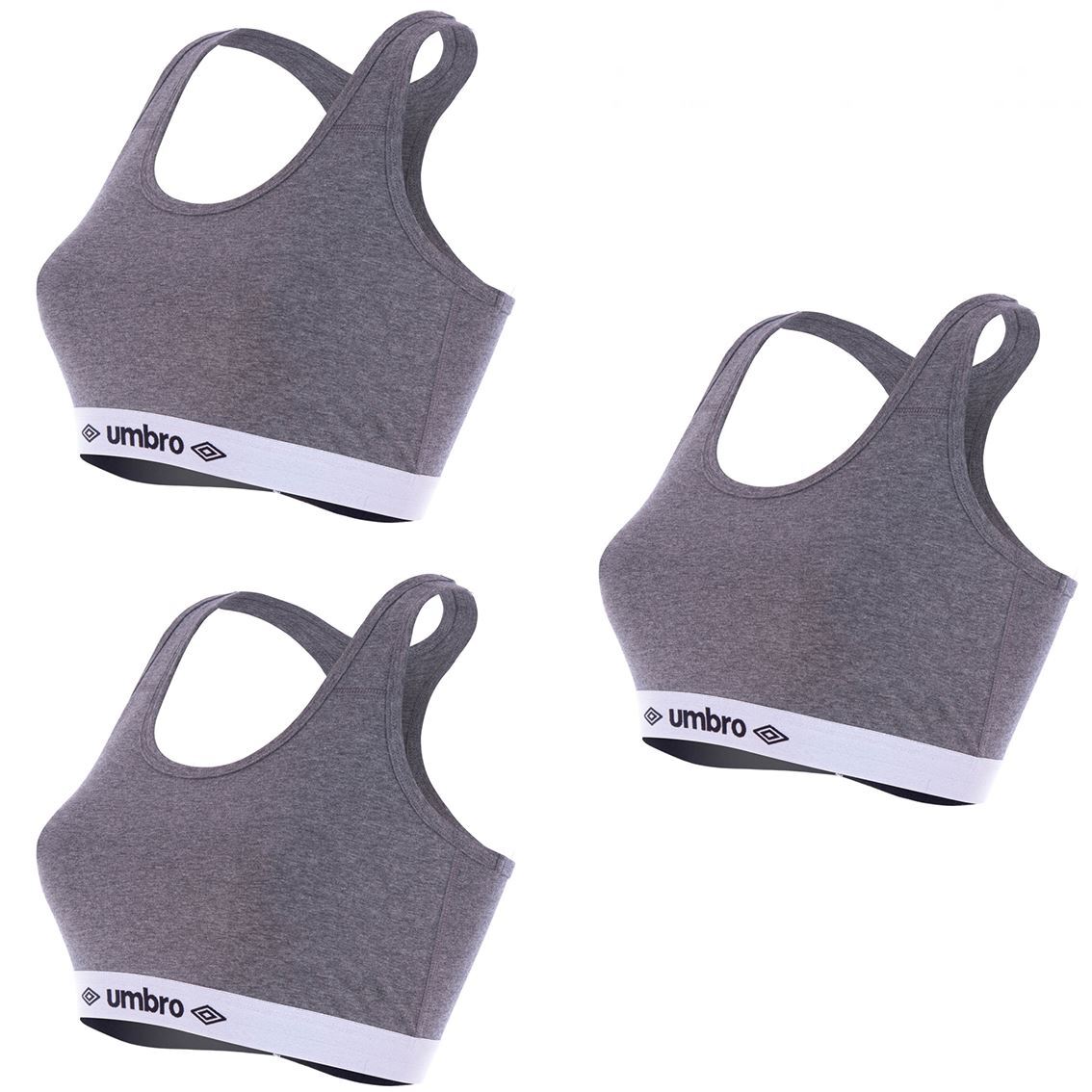 Lot De 3 brassières coton femme conjunto sutiãs umbro mujer