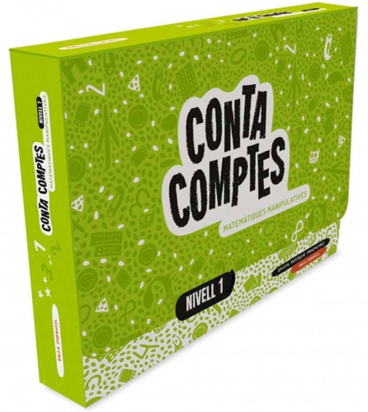 Libro Conta Comptes 3 Anys Nivel 1. Matemátiques Manipulatives de Vários Autores (Catalán)