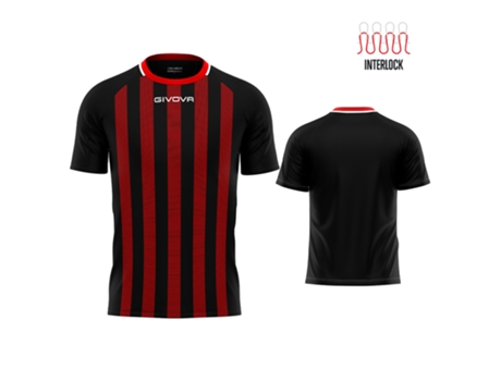 Camiseta de Niños GIVOVA Rojo (XS)