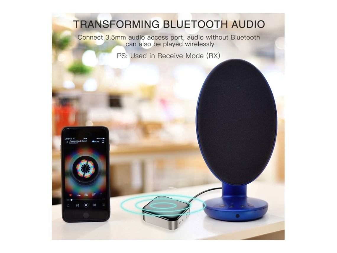 Transmisor inalámbrico Bluetooth para TV, teléfono, PC, audio, música,  adaptador