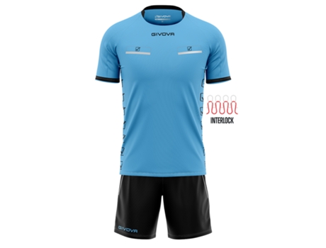 Camiseta Unisex para Fútbol GIVOVA Azul (M)