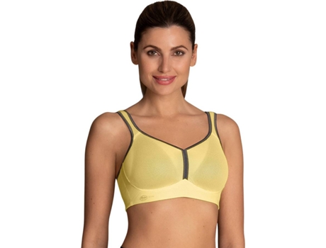 Sujetador Deportivo para Mujer ANITA Air Control Amarillo para Fitness (80B)