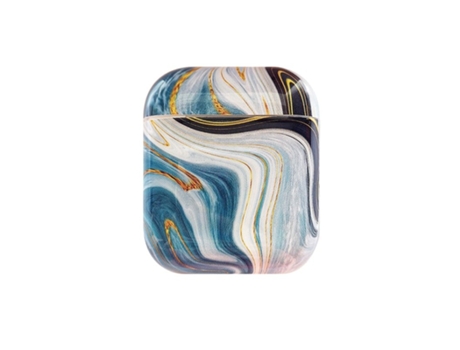 Funda para Airpods Ice Blue Marble