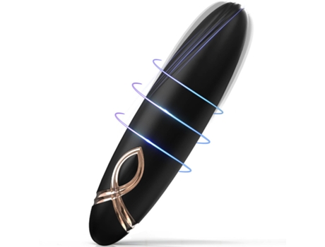 Vibrador de bala pequeña con 9 modos para mujer (negro) VEANXIN