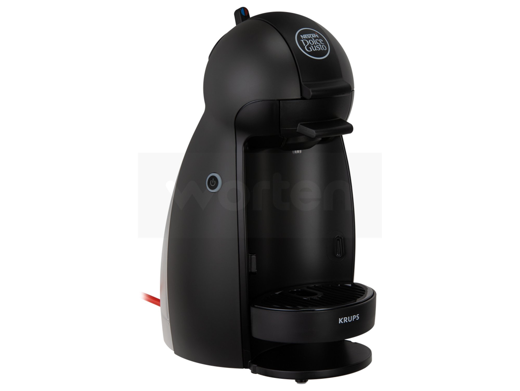 Cafetera de Cápsulas KRUPS Dolce Gusto Piccolo KP100BP0 Gris