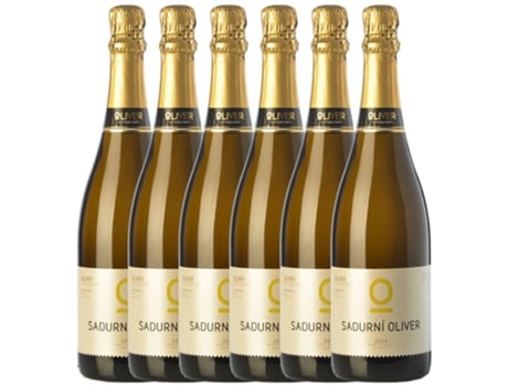 Espumante OLIVER Oliver Sadurni Brut Nature Cava (0.75 L - 6 unidades)