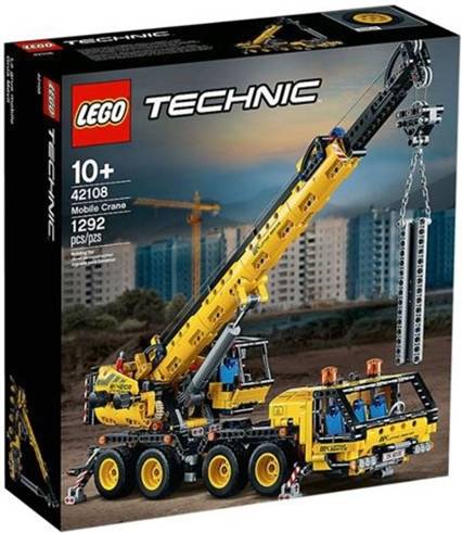 LEGO Technic: Grúa Móvil - 42108 (Edad Mínima: 10 - 1292 Piezas)