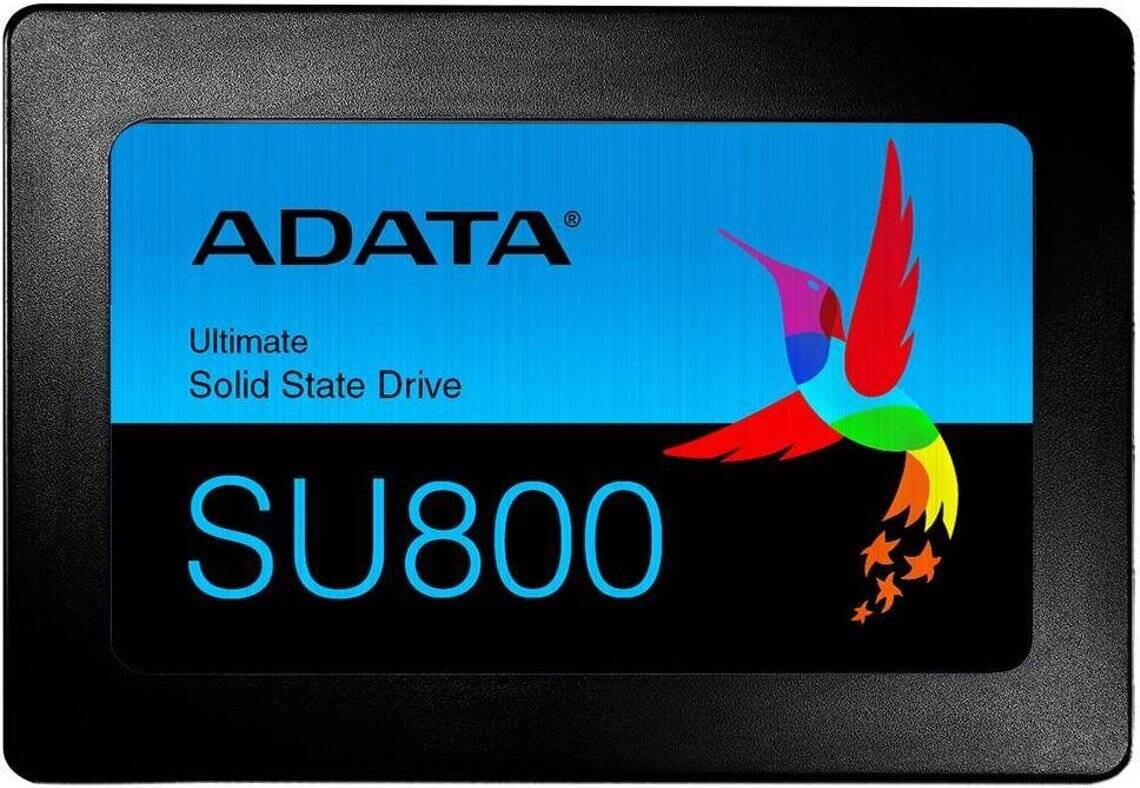 Disco SSD Interno ADATA Ultimate SU800 1TB Negro (1 TB - SATA - 560 MB/s)