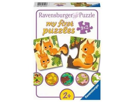 Puzzle RAVENSBURGER 3123 rompecabezas 9 pieza(s) Animales