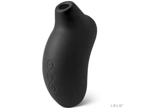 Estimulador Lelo Clitoris negro black masajeador para mujer con pulsaciones recargable impermeable