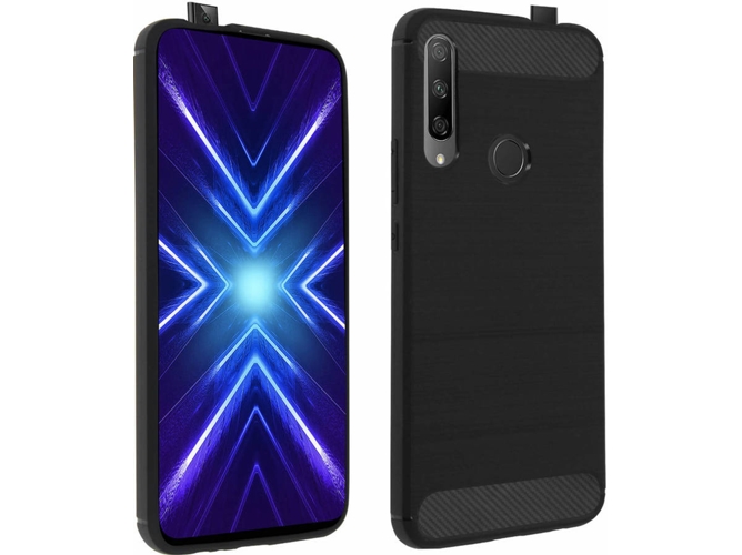 Carcasa Huawei P Smart Z, Honor 9X AVIZAR Silicona Negro