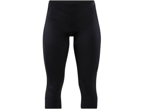 Pantalones Cortos para Mujer CRAFT Essence Negro para Ciclismo (M)