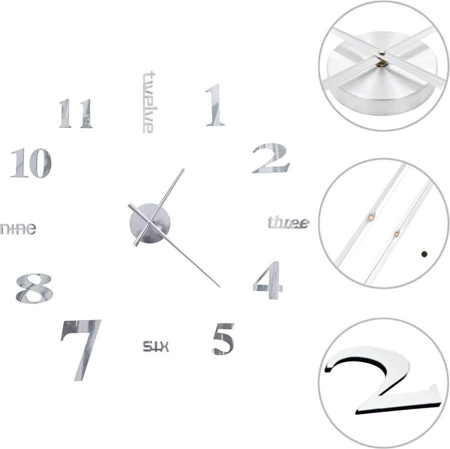 Reloj VIDAXL Plateado