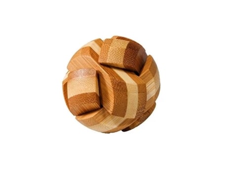 Puzzle FRIDOLIN (Madera - Marrón - 9 x 9 x 9 cm)