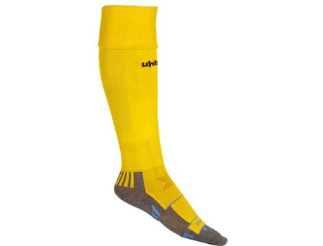 Calcetines para Hombre UHLSPORT Pro Player Amarillo para Fútbol (EU 28 - 32)