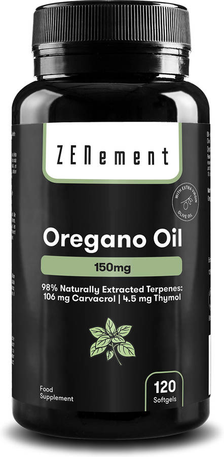 Complemento Alimentar ZENEMENT Aceite de Orégano (120 Softgels)