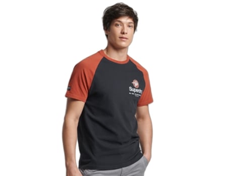 T-shirts SUPERDRY Hombre (S - Multicolor)