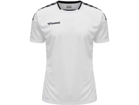 Camiseta de Hombre para Fútbol HUMMEL Authentic Poly Blanco (XL)