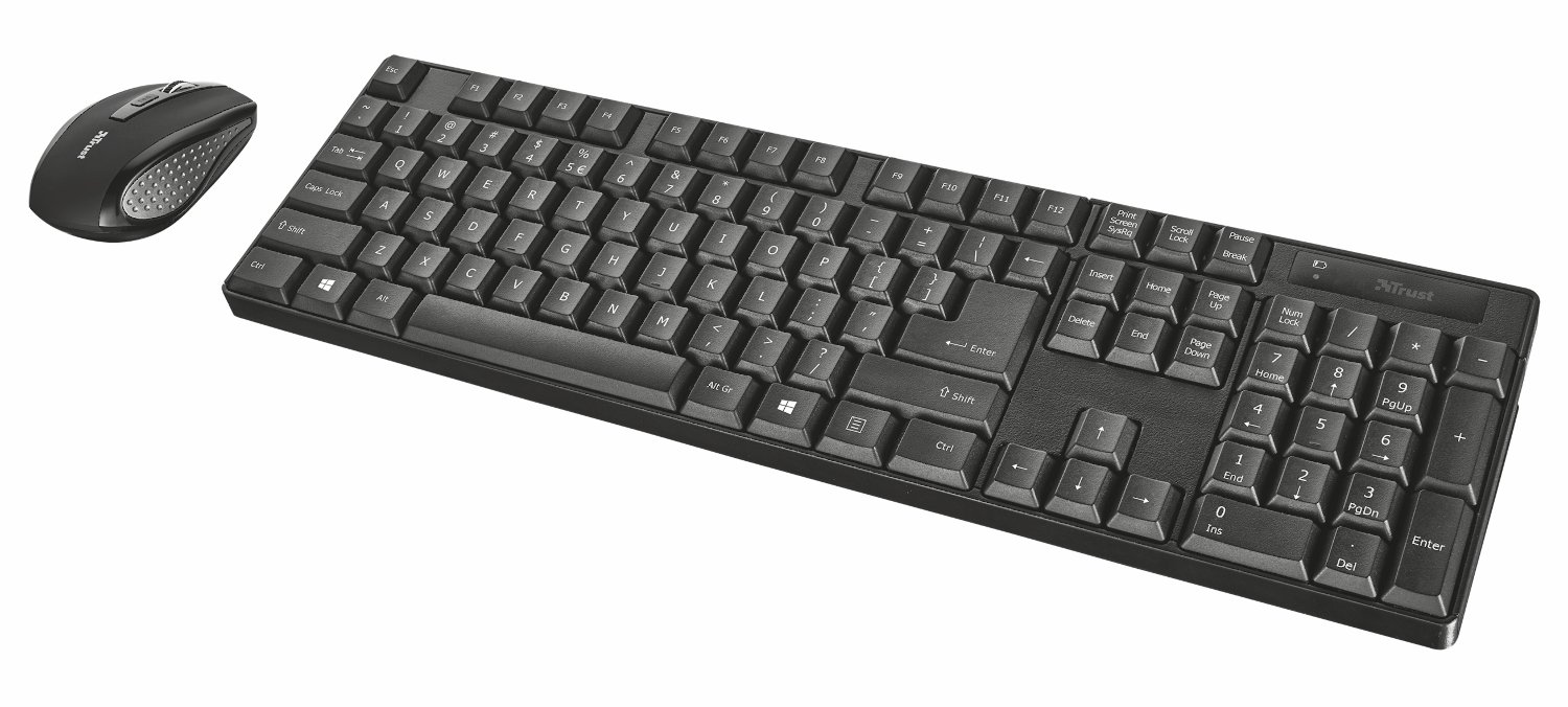 Teclado + Ratón TRUST Ximo (Inalámbrico - Óptico)