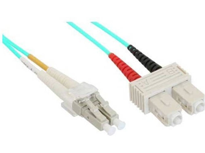 Cable de Fibra Óptica INLINE 35m LC/SC 50/125µm