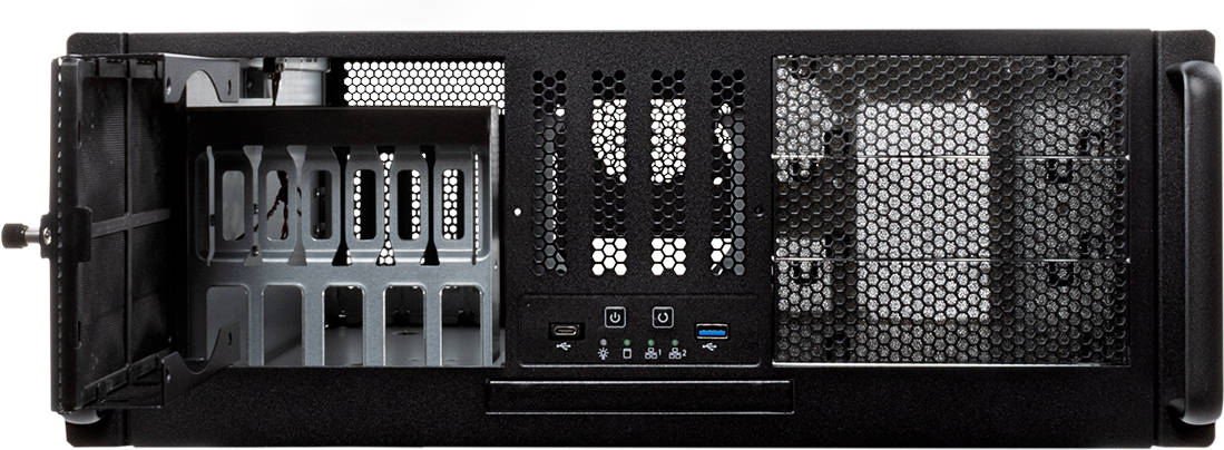 Caja PC UNYKACH UK 4329 (Rack - Plata)