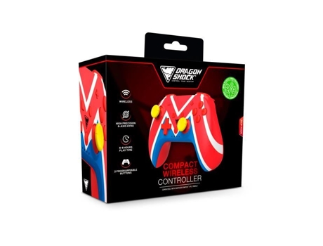 Dragonshock Poptop M Universe Mando compacto inalámbrico Bluetooth para Nintendo Switch y Switch Oled DRAGONWAR