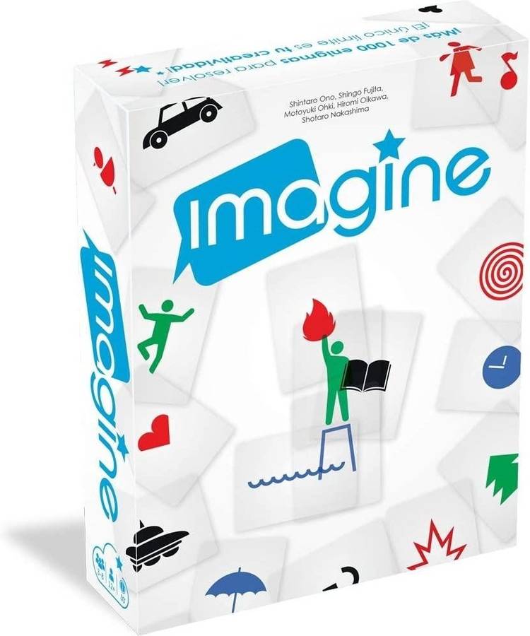 Imagine Ima01es Juego de cartas mesa asmodee edad 12