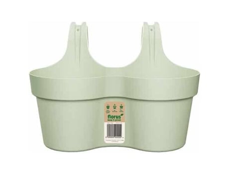 Maceta ELHO Balcon Duo Verde Mint