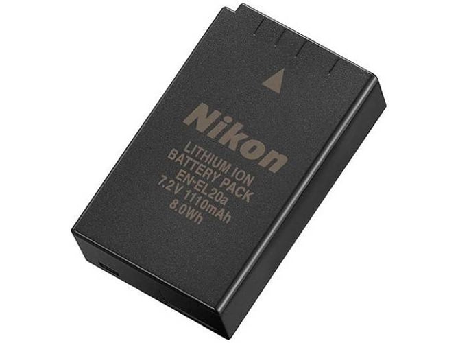 Nikon Enel20a Bateríapila recargable 1110 mah cámara digital iones de litio negro 20a p1000