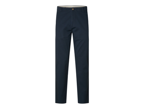 Pantalones de Hombre SELECTED Chinos Slim Bill Azul (31x34)