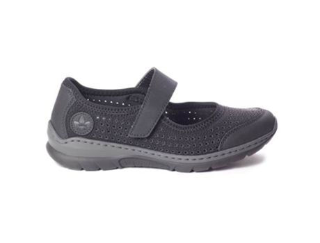 Zapatillas RIEKER Material sintético Mujer (37.0 eu - Gris)