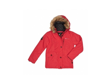 Chubasquero para Mujer PEAK MOUNTAIN Rojo (Tam: 12 Años)