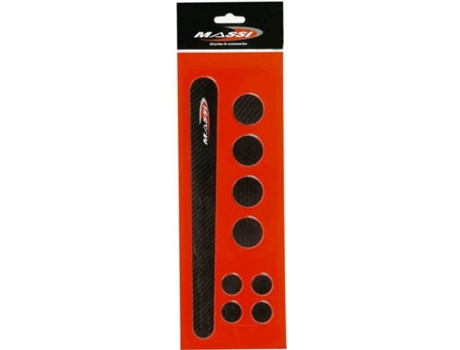 Cadena MASSI Sticker Chain Protector Real Carbon