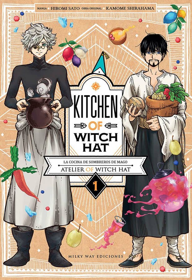 Libro Kitchen Of witch hat n 01 de hiromi sato español 1