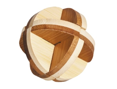 Puzzle FRIDOLIN (Madera - Marrón - 9 x 8.5 x 9 cm)