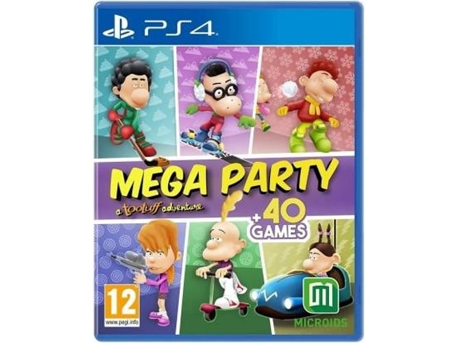 JG. PS4 MEGA PARTY A TOOTUFF ADVENTURE