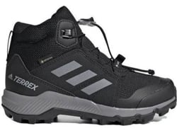 Zapatillas ADIDAS Terrex Mid Gtx Niños (36.6 - Negro y Gris)