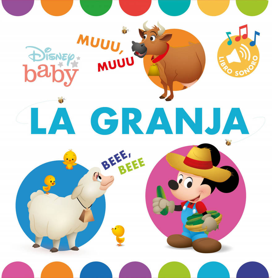 Disney Baby. La granja. libro con sonidos de español